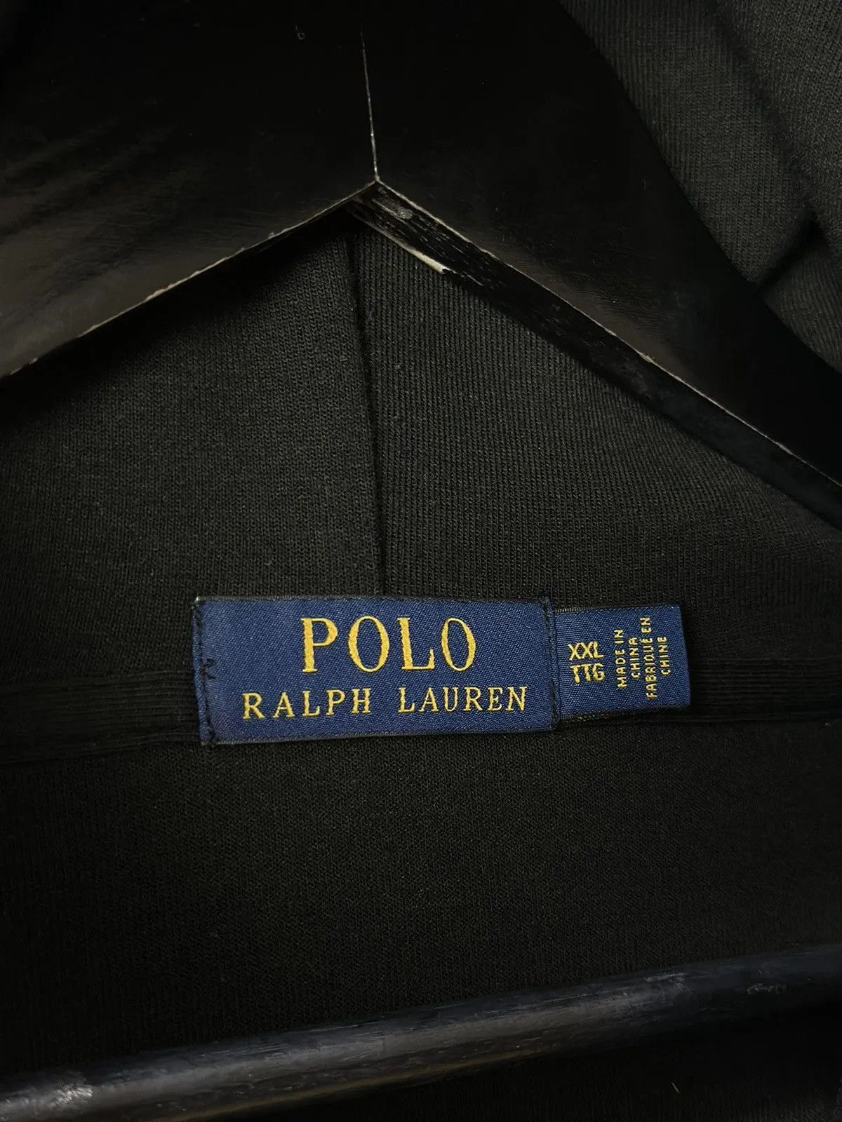 Ralph Lauren Polo Ralph Lauren Black Zip Hoodie Black Oversize Y2K Size US XXL / EU 58 / 5 - 6 Thumbnail