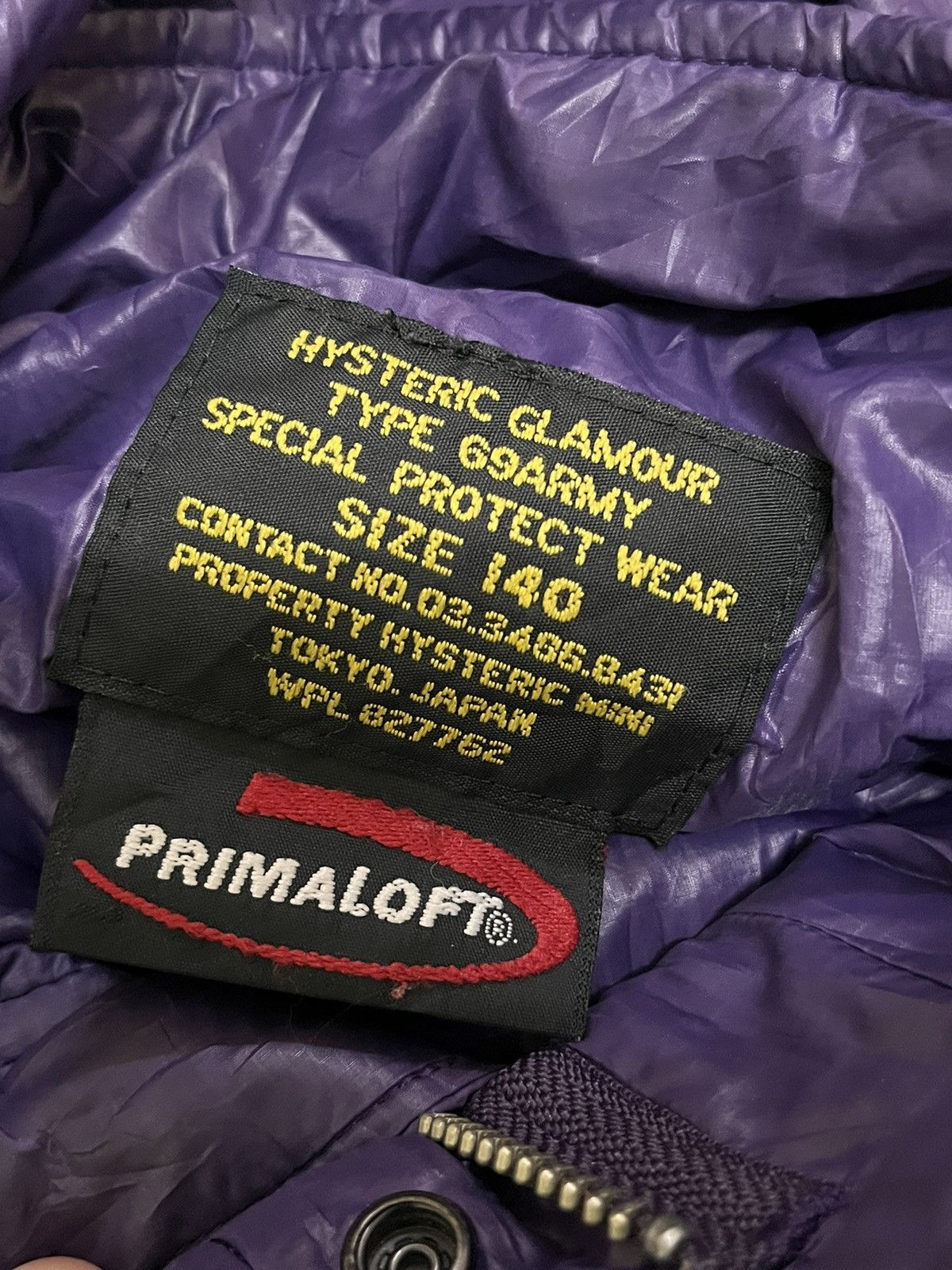 Hysteric Glamour × Japanese Brand × Vintage 90s Hysteric glamour puffer jacket Size US XS / EU 42 / 0 - 5 Thumbnail