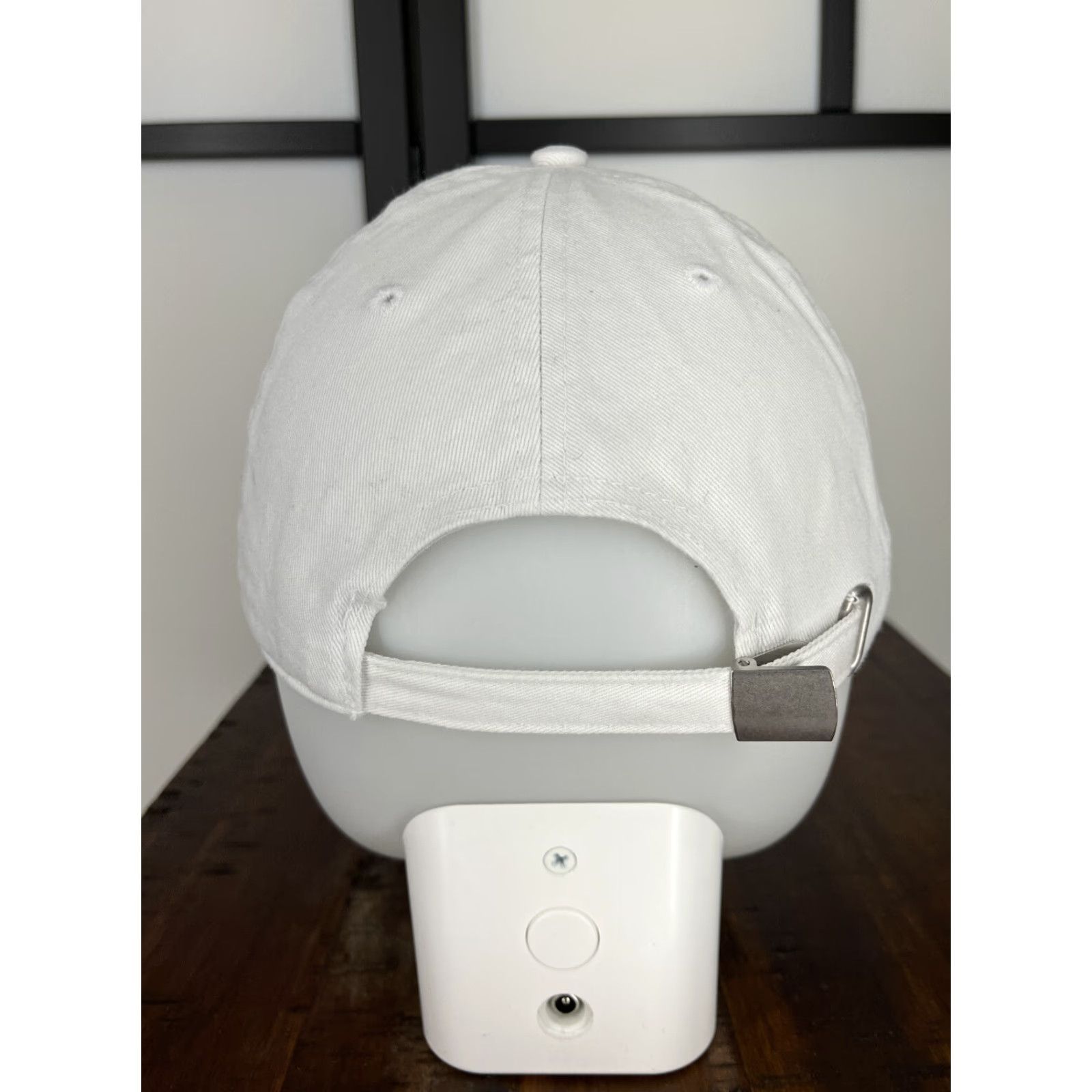 Vintage Drunk Elephant Hat Adult One Size White Green Cotton Poly Patch Strap Back Size ONE SIZE - 6 Thumbnail