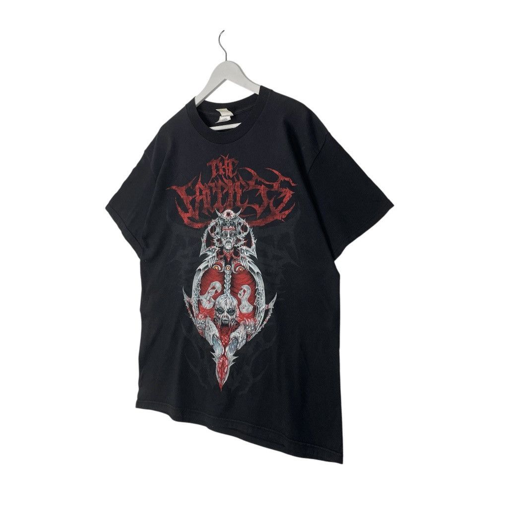 Designer × Vintage vintage T-shirt death metal rock distressed tour tee black Size US M / EU 48-50 / 2 - 2 Thumbnail
