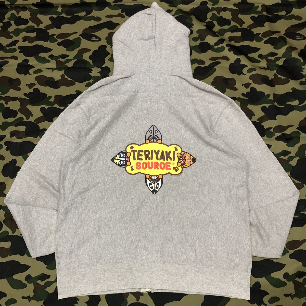 Bape Bape Teriyaki Source Fullzip Hoodie Size US L / EU 52-54 / 3 - 2 Thumbnail