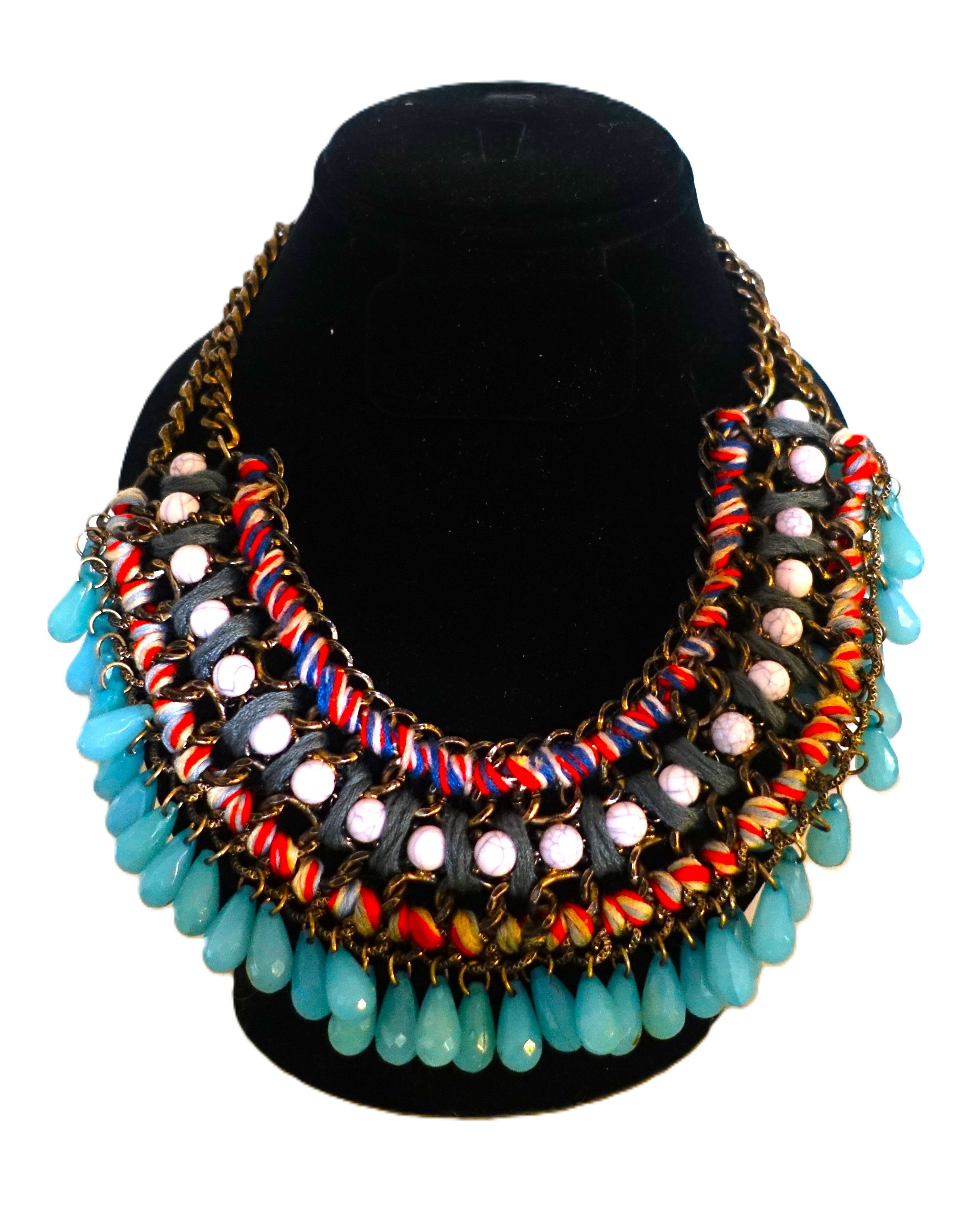 Zara Zara Gold tone Boho Bobble Bead Necklace Size ONE SIZE - 2 Thumbnail