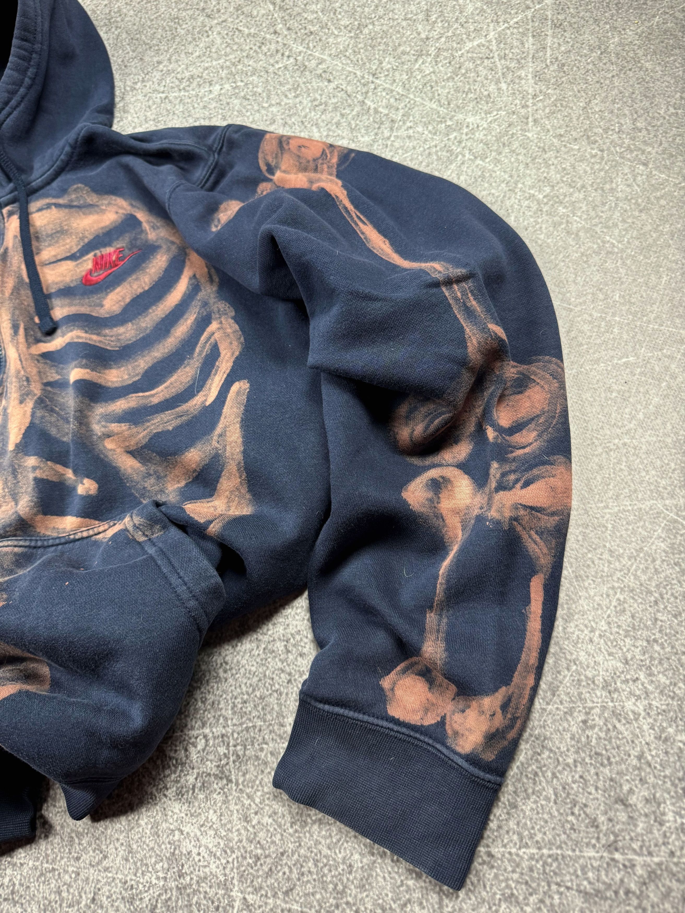 Designer Vintage Streetwear Kapital Style Nike Skeleton Hoodie 90s Size US M / EU 48-50 / 2 - 5 Thumbnail