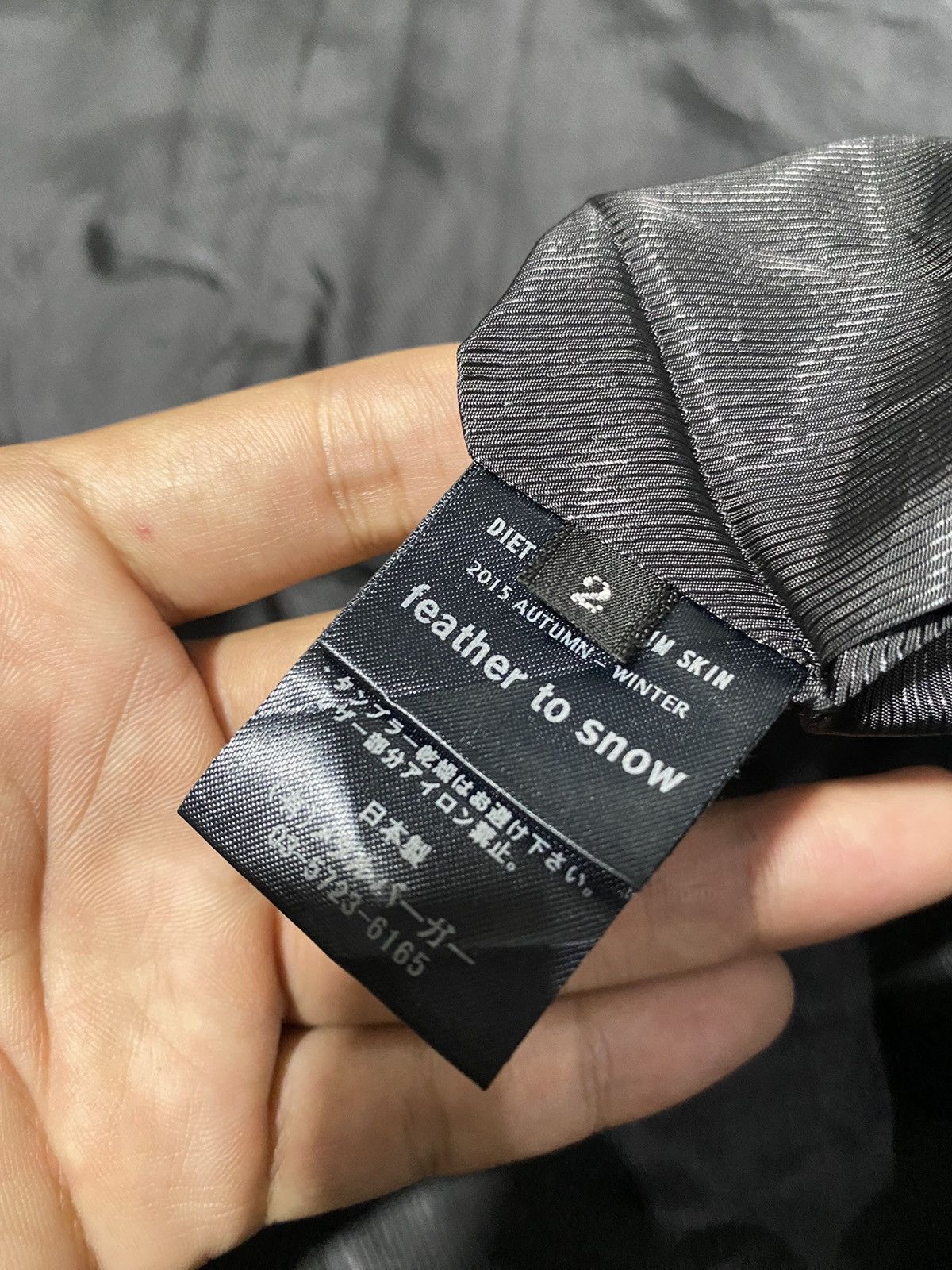 Diet Butcher Slim Skin AW2015 "Feather to Snow" Sheep Leather Parka Size US M / EU 48-50 / 2 - 10 Thumbnail