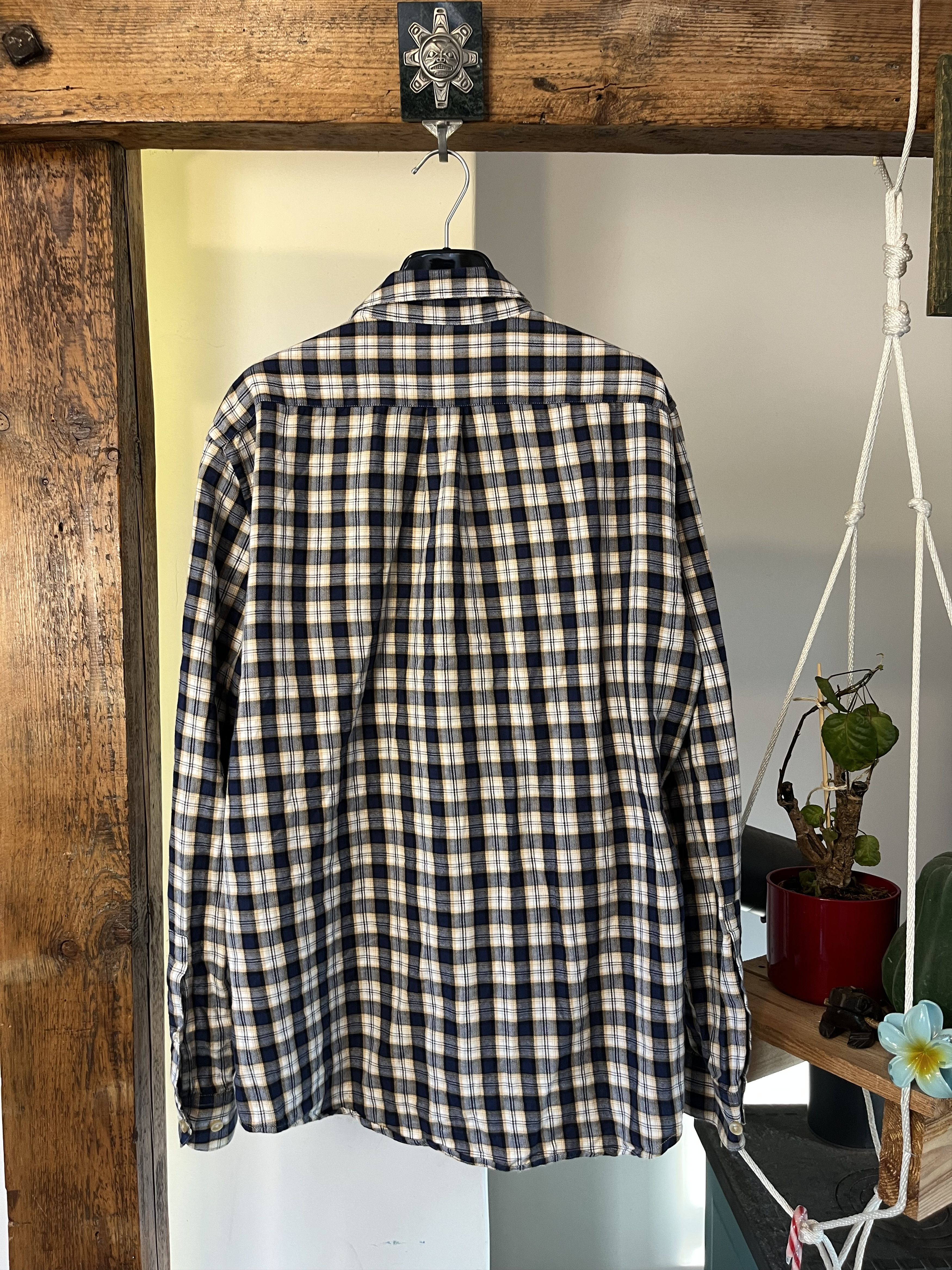 Designer × Portuguese Flannel Portuguese Flannel Spiritual Quality Checked Shirt XL Size US XL / EU 56 / 4 - 2 Thumbnail