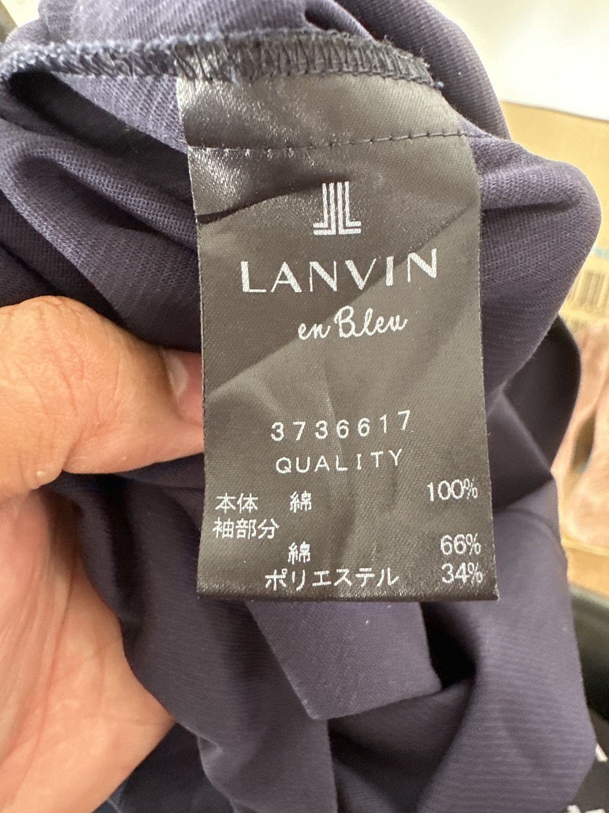 Lanvin LANVIN EN BLEU BLOUSE Size S / US 4 / IT 40 - 5 Thumbnail