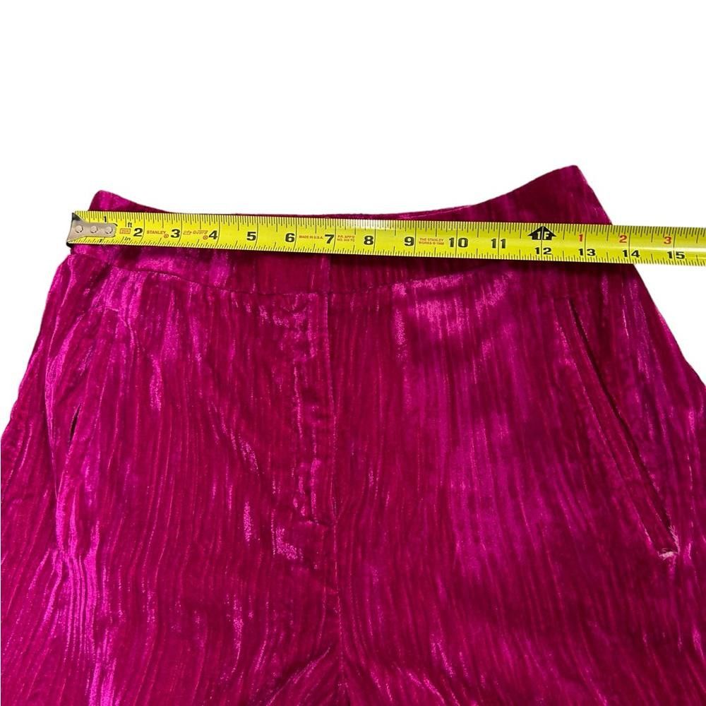 Topshop Topshop l Pink Crinkled Velvet Pant Suit Size 2/4 Size S / US 4 / IT 40 - 9 Thumbnail