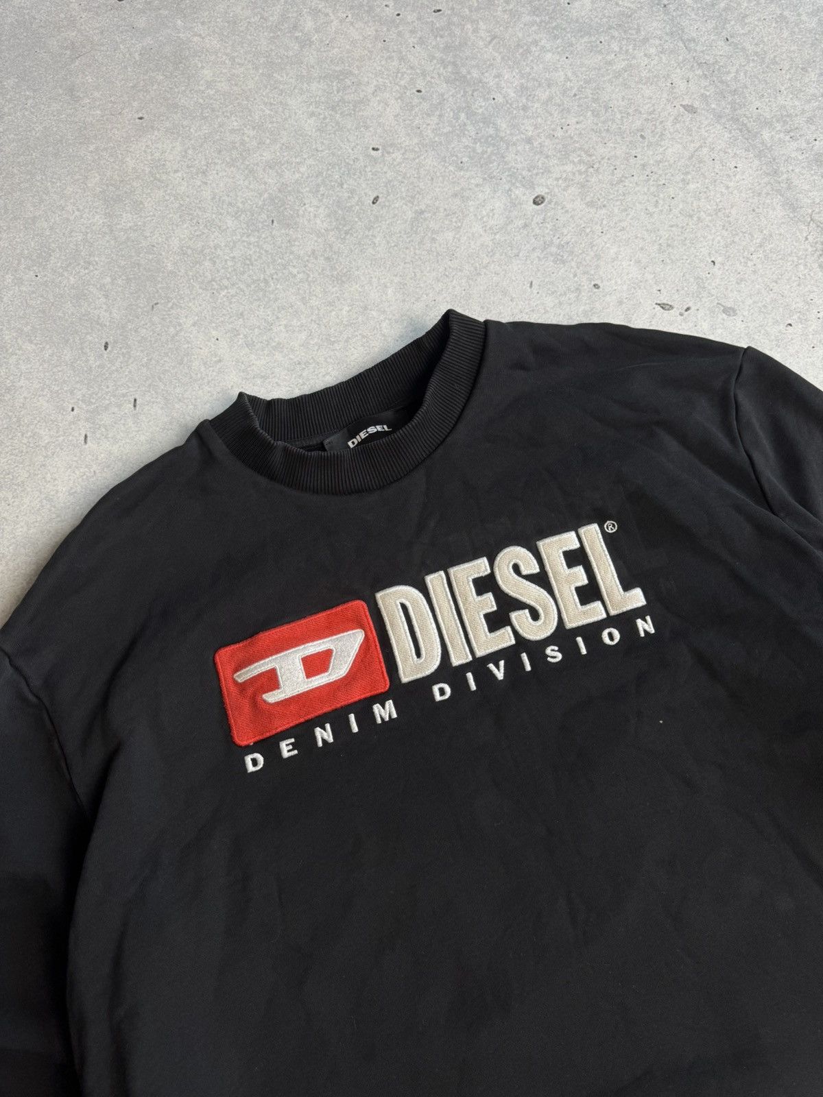 Diesel Diesel Spell Out Big Logo Sweatshirt Size US L / EU 52-54 / 3 - 2 Thumbnail