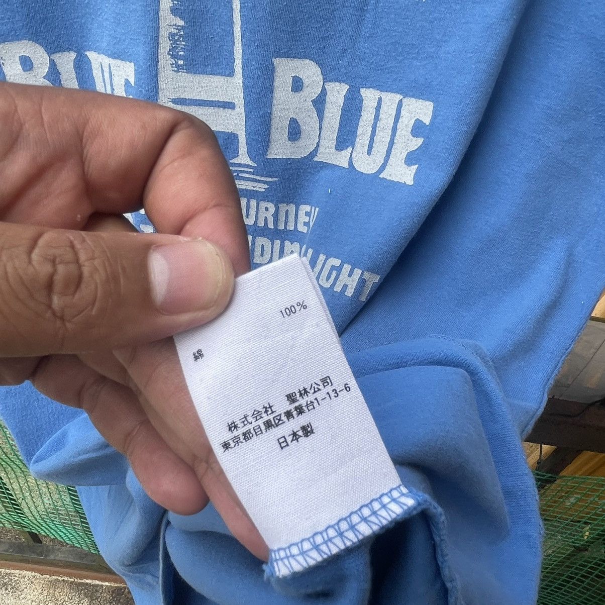Blue Blue Japan 🔥🇯🇵Vintage Blue Blue Japan Big Logo Tee Size US L / EU 52-54 / 3 - 6 Thumbnail