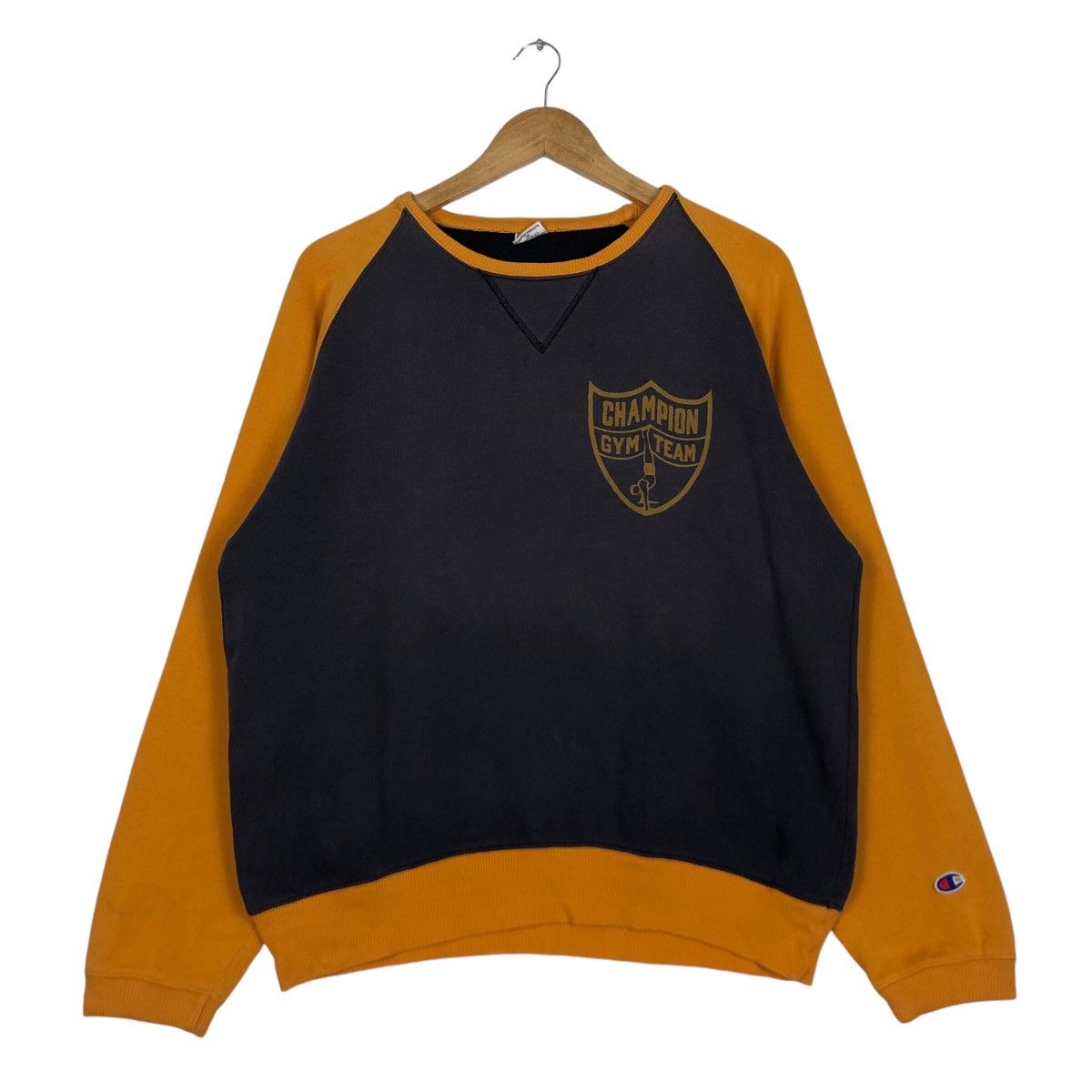 Champion × Japanese Brand × Vintage Vintage Champion Gym Team Rare 80s Streetwear Medium Size US M / EU 48-50 / 2 - 1 Thumbnail