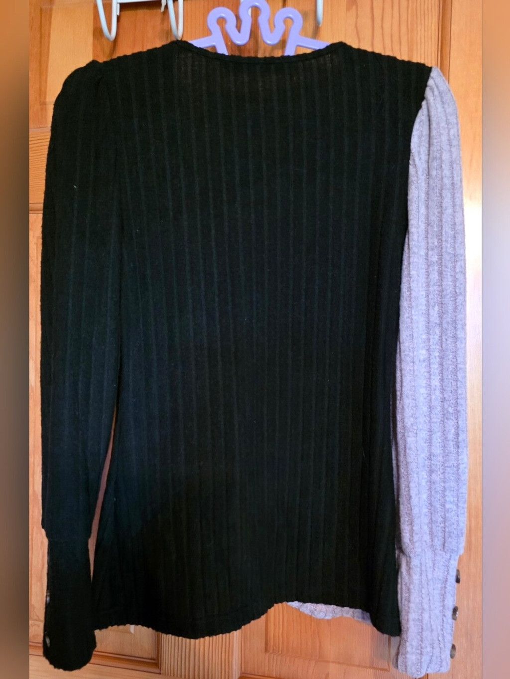 The Unbranded Brand Ribbed Zip-Neck Black Women's (S) Sweater Bundle (3) Size S / US 4 / IT 40 - 7 Thumbnail