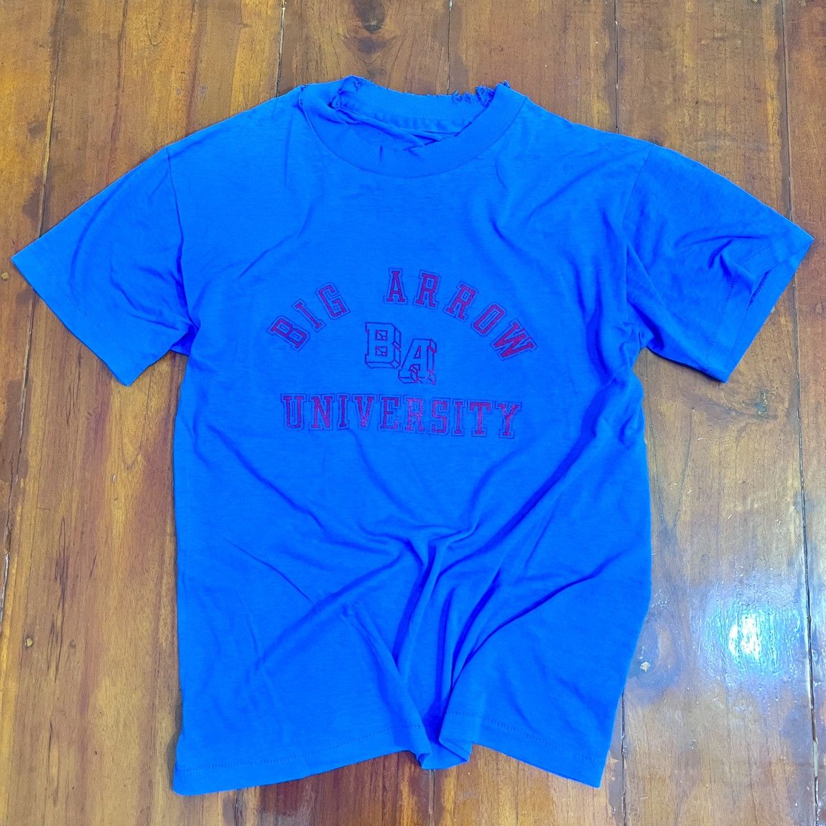 Vintage Vintage University Big Arrow Thrashed Size US S / EU 44-46 / 1 - 1 Thumbnail