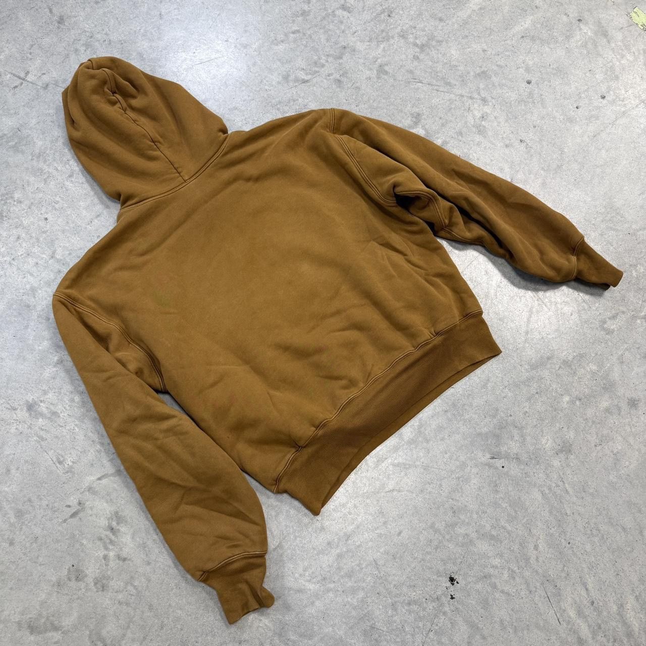 Gap Brown Yeezy gap 2 layer cropped hoodie Size US M / EU 48-50 / 2 - 7 Thumbnail