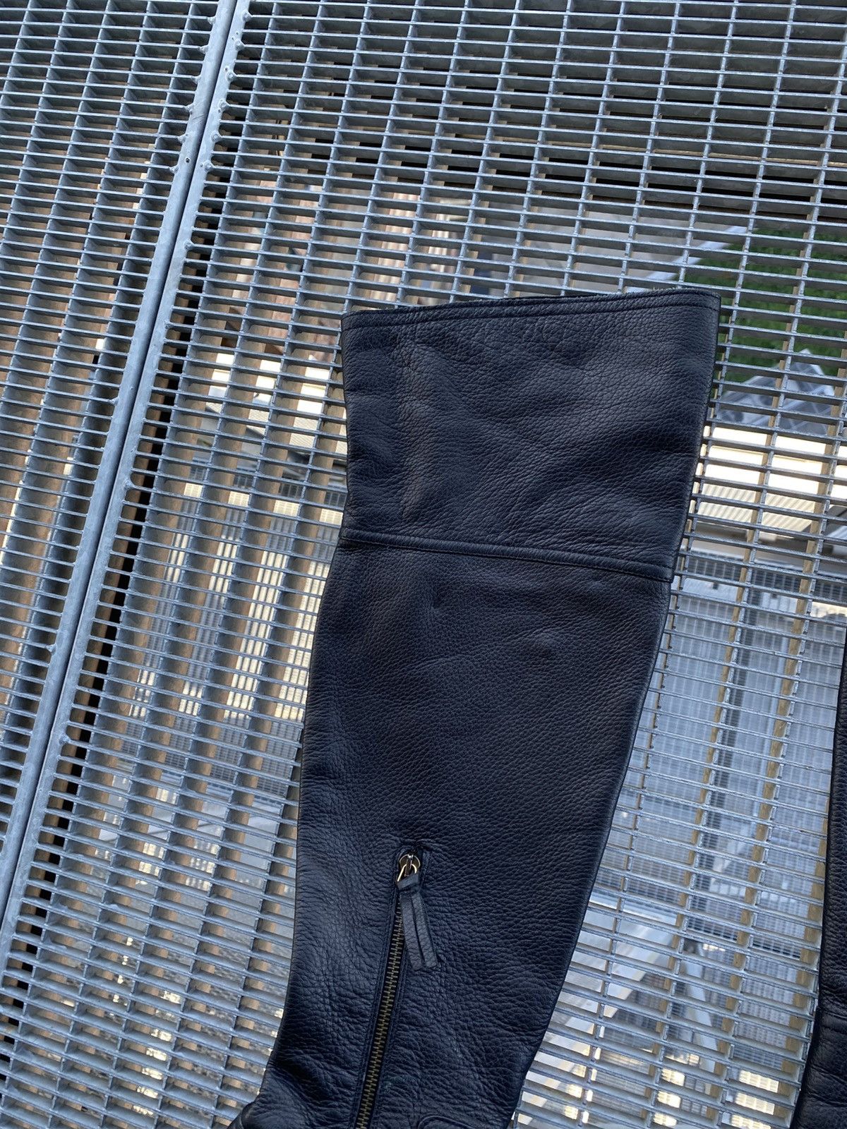 Miu Miu Miu Miu Leather Knee Length Boots Size US 10 / IT 40 - 6 Thumbnail