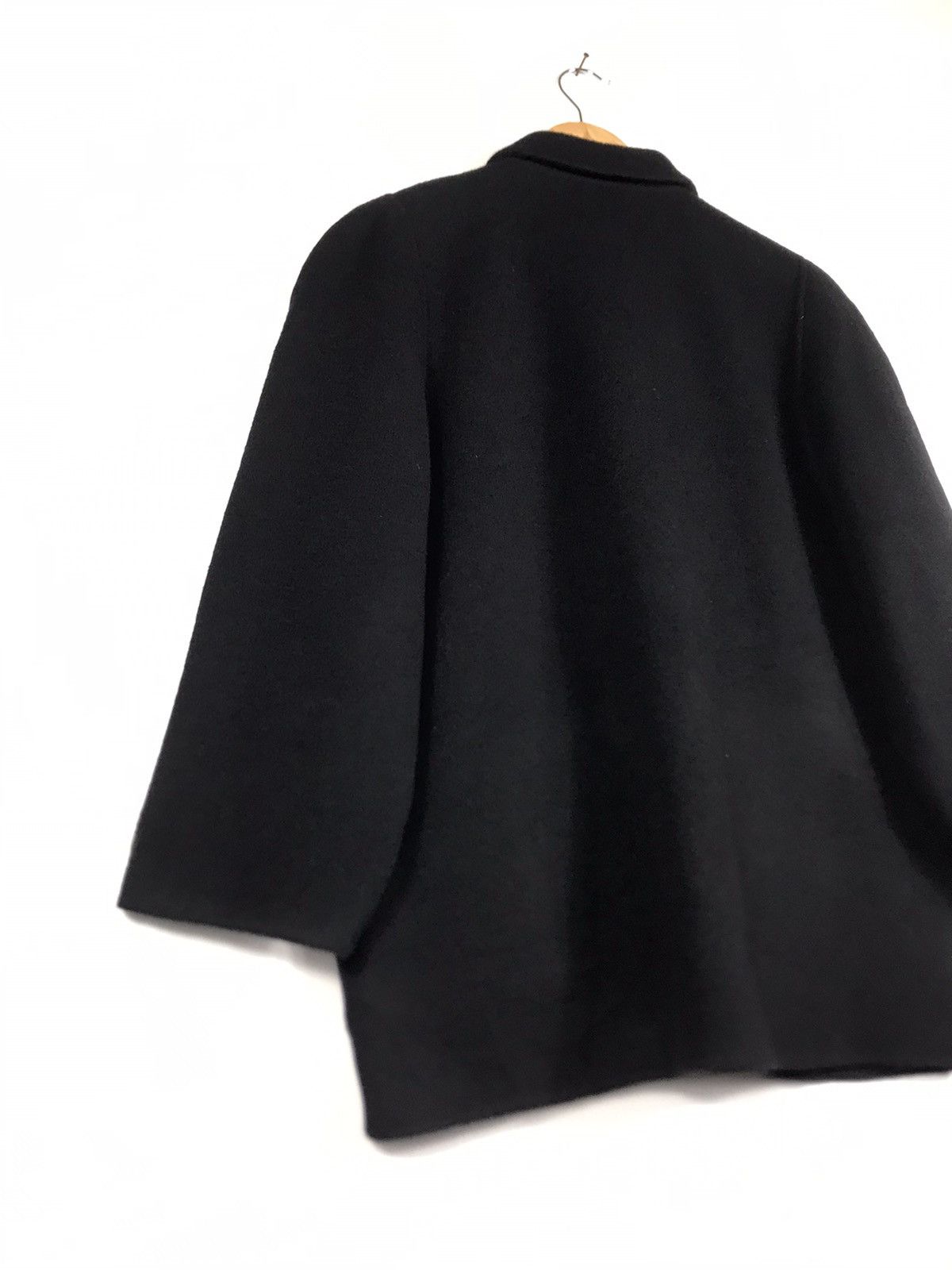 Handmade × Japanese Brand 🔥Vintage Planer Wool HandMade Button Baggy Coat Jacket Size L / US 10 / IT 46 - 14 Thumbnail