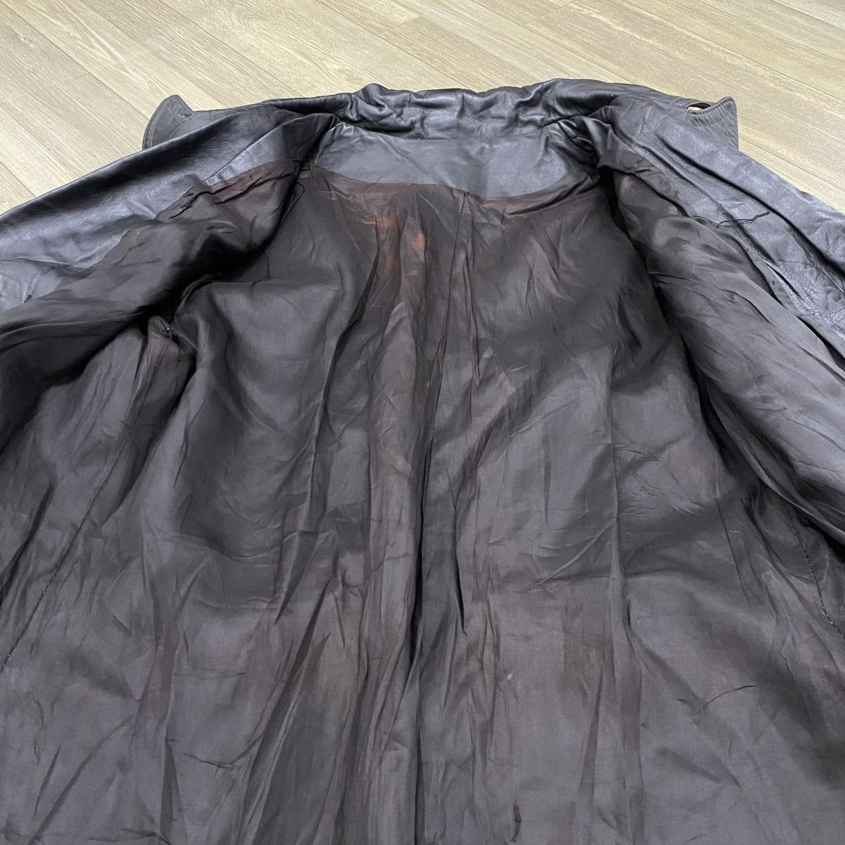 Yves Saint Laurent 90s Yves Saint Laurent Pour Homme Leather Hedi Slimane Coat Size US M / EU 48-50 / 2 - 16 Thumbnail