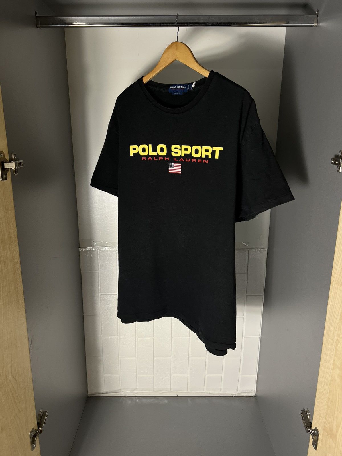 Polo Ralph Lauren VINTAGE POLO SPORT RALPH LAUREN RETRO T-SHIRT CASUAL Y2K 90s Size US XXL / EU 58 / 5 - 2 Thumbnail