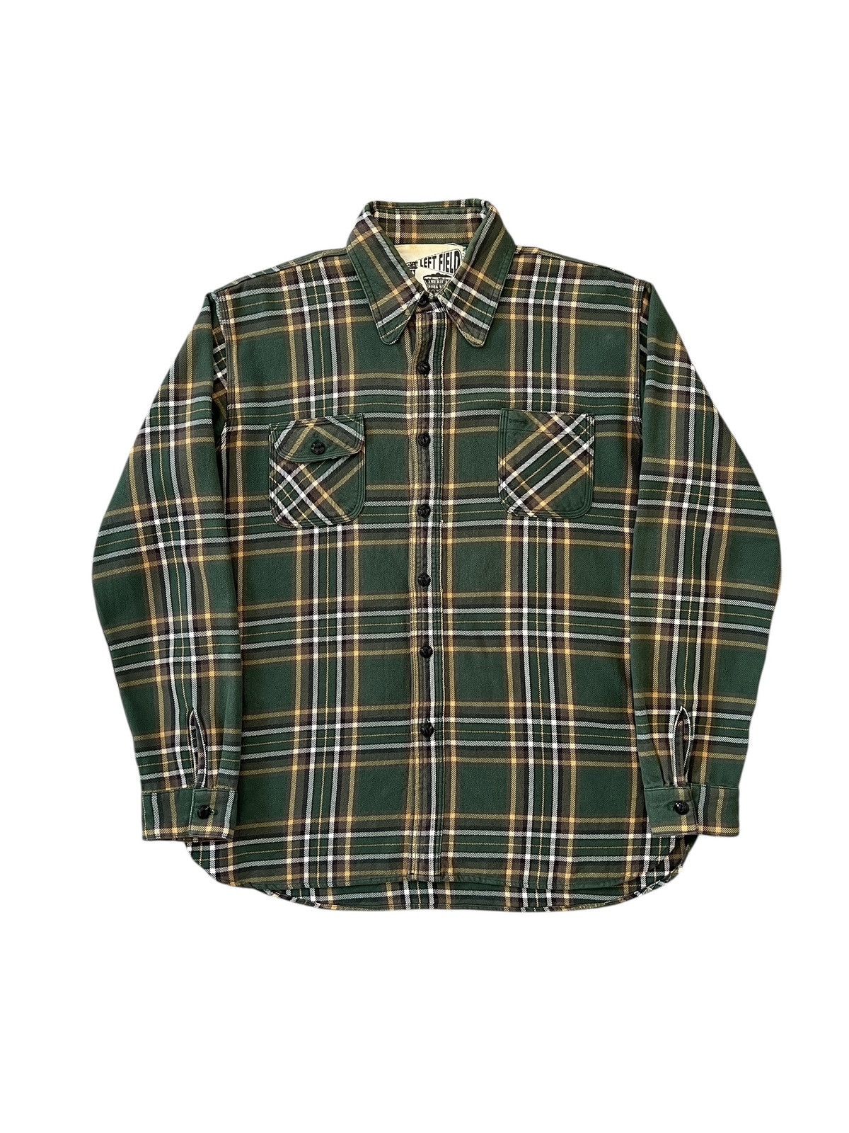 Left Field Nyc Left Field Tartan Heavyweight Workshirt Size US M / EU 48-50 / 2 - 1 Thumbnail
