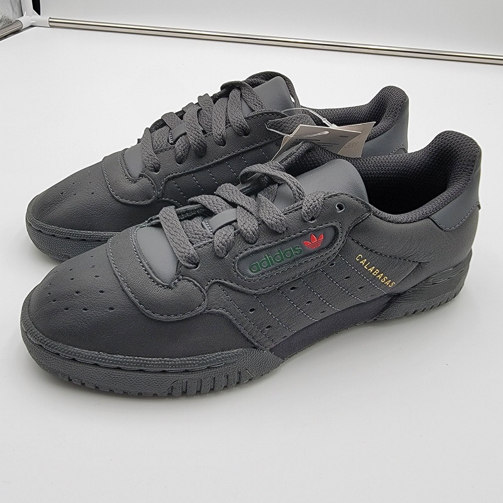 Adidas Yeezy Powerphase Calabasas 'Core Black' Sz 4M/5.5W CG6420 Size US 5.5 / IT 35.5 - 1 Thumbnail