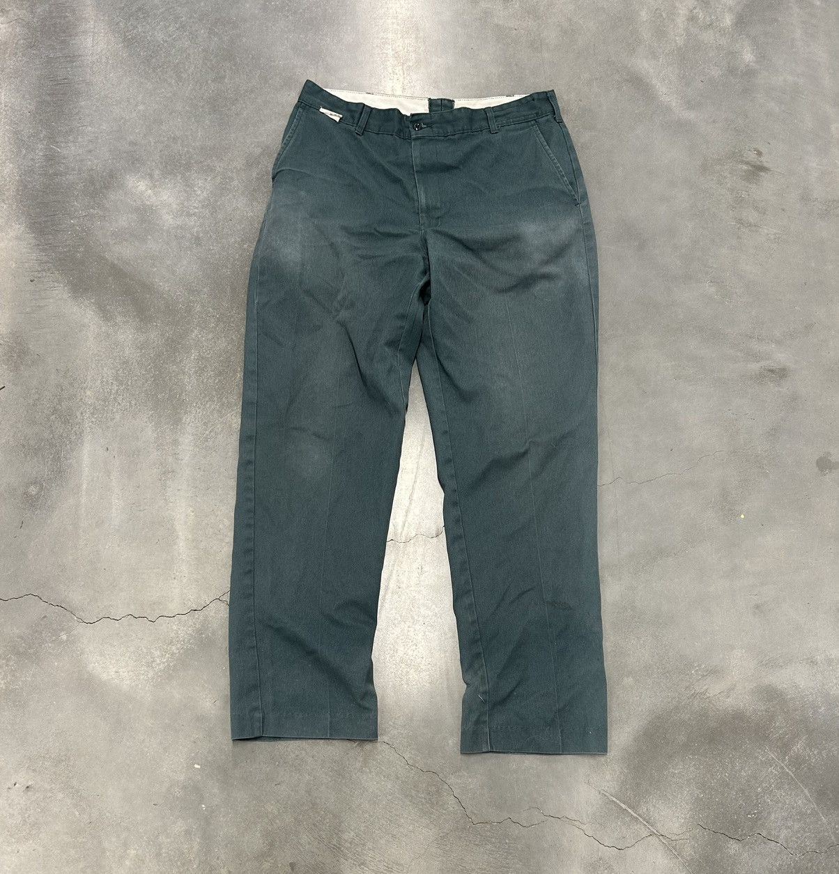 Vintage Green vintage 90s trousers Size US 36 / EU 52 - 1 Thumbnail