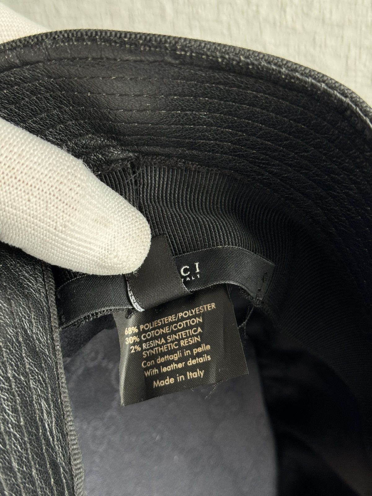Gucci Gucci wmns bucket hat 00s black Size ONE SIZE - 9 Thumbnail