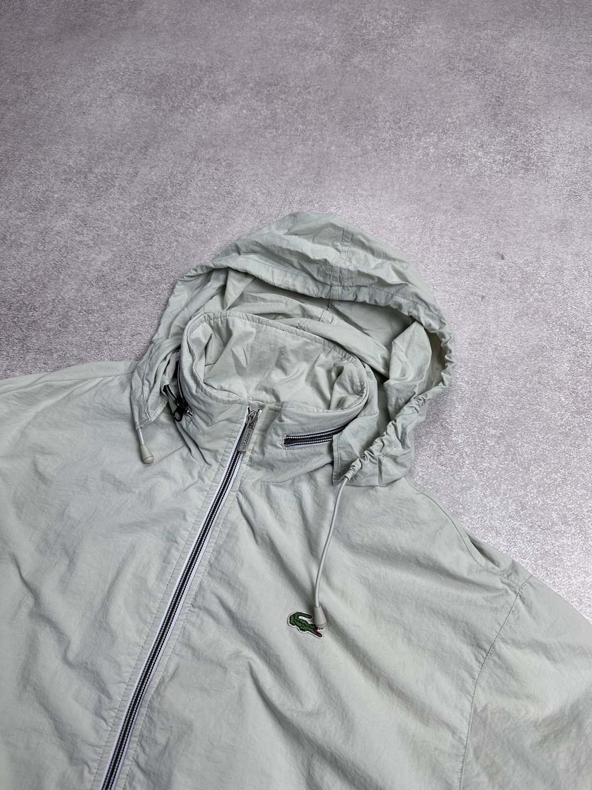 Lacoste Vintage Lacoste Sport Nylon Boxy Zip Jacket M Size US M / EU 48-50 / 2 - 8 Thumbnail