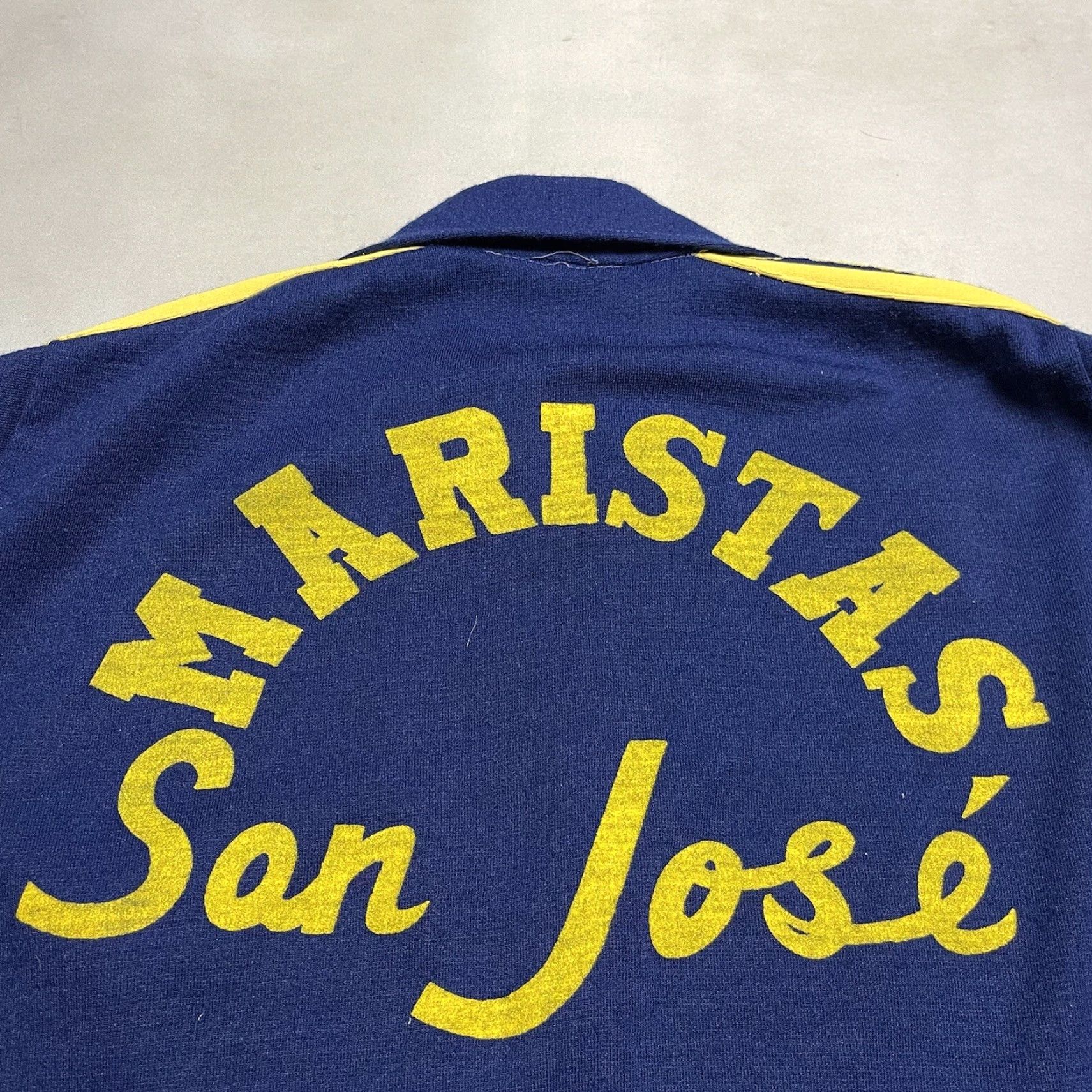VINTAGE Maristas San Jose College Spain Sweatshirt Jacket