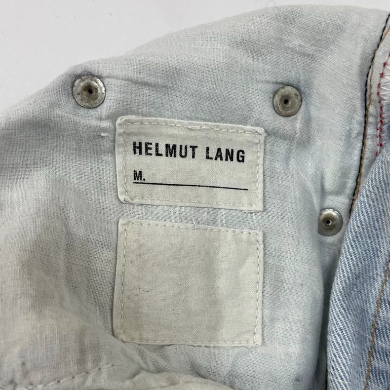 Helmut Lang HELMUT LANG Rinse the light blue jeans Size US 34 / EU 50 - 5 Thumbnail