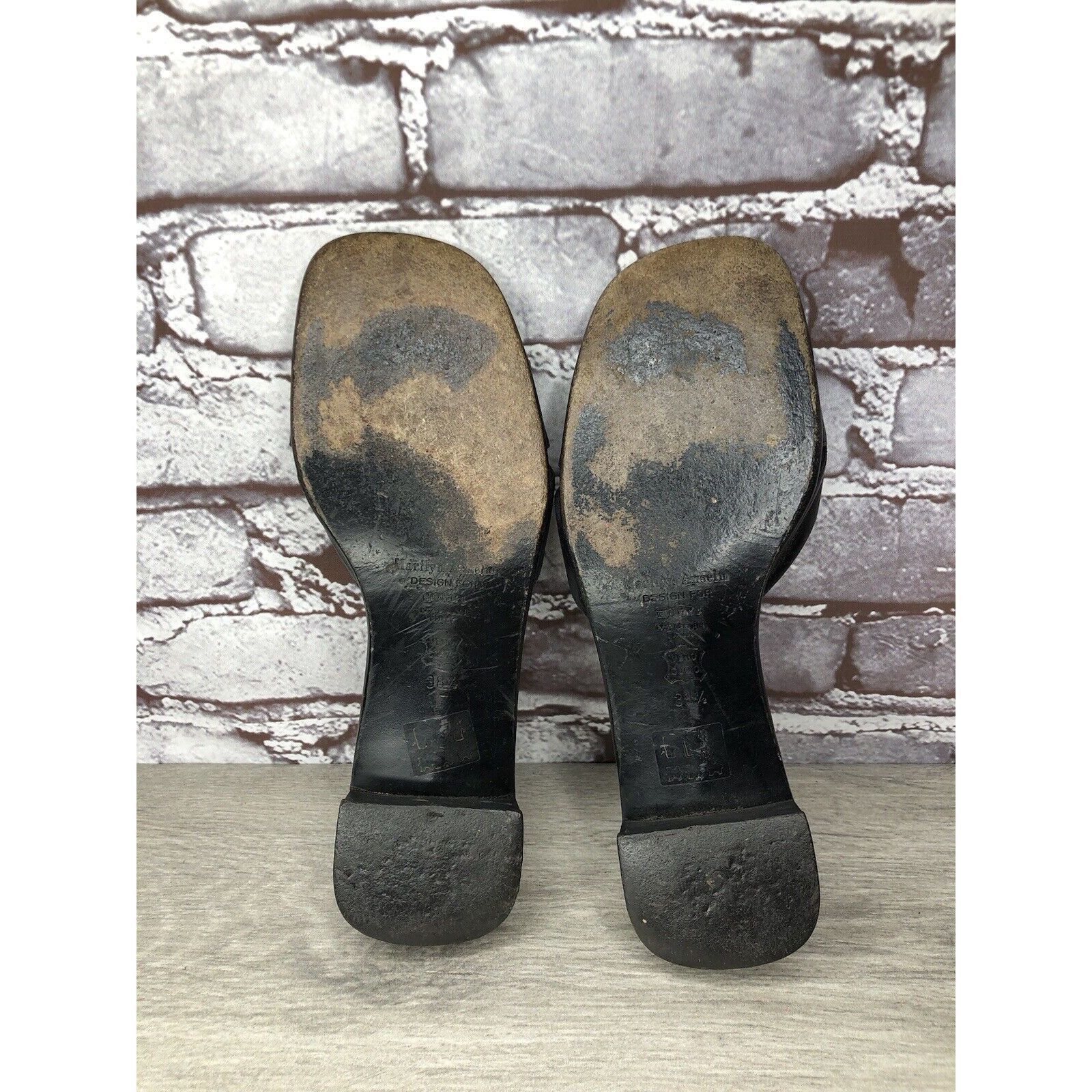 Hobbs London Hobbs Marilyn Anselm Black Leather Open Toe Strap Slides Hee Size US 8.5 / IT 38.5 - 8 Thumbnail