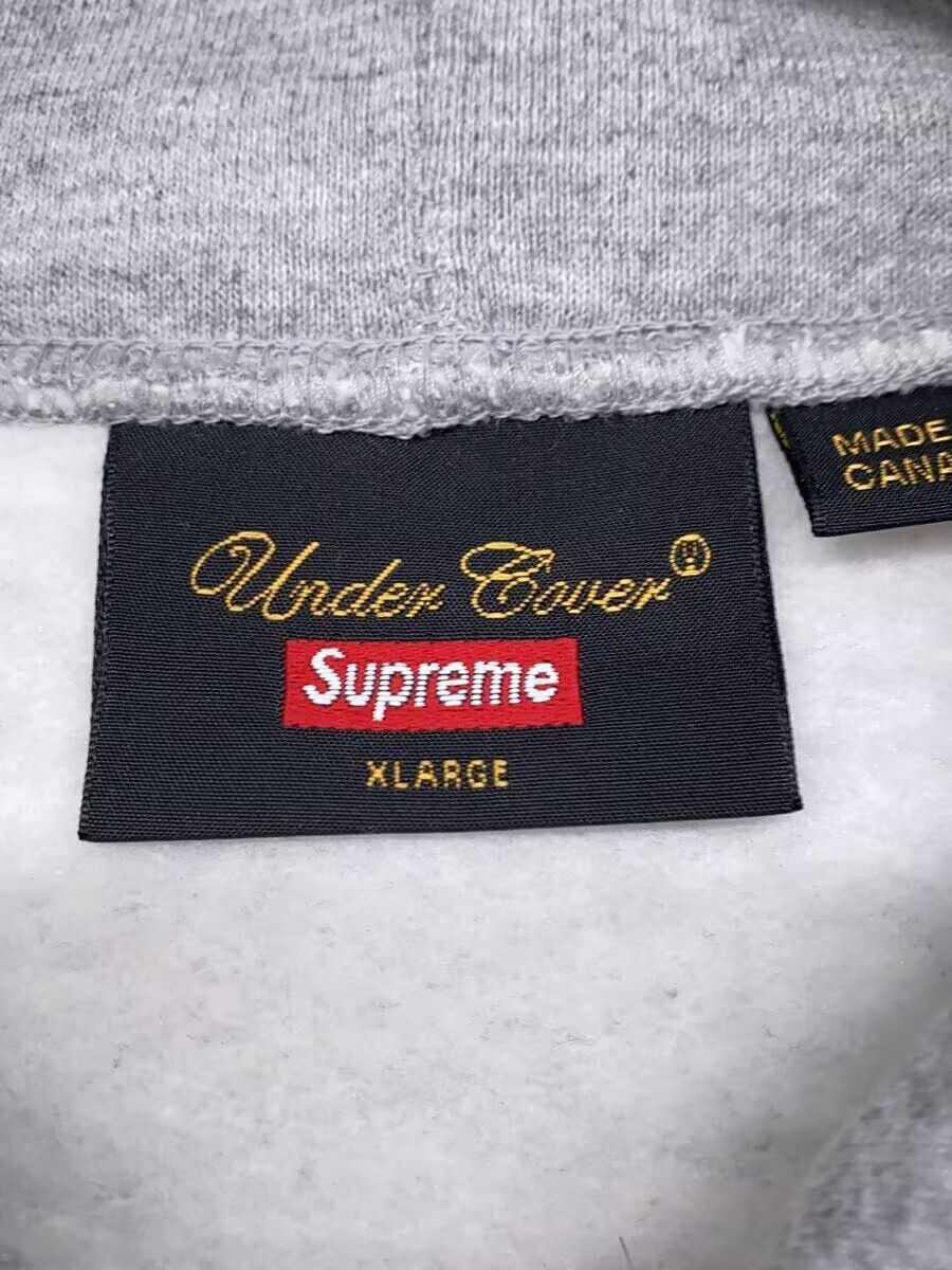 Undercover Undercover x Supreme Anti Yoi Cotton Hoodie Grey Size US XL / EU 56 / 4 - 3 Thumbnail