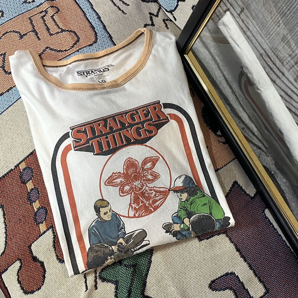 Other Stranger Things Tee – Vintage Style Netflix Horror Graphic Size US L / EU 52-54 / 3 - 1 Thumbnail