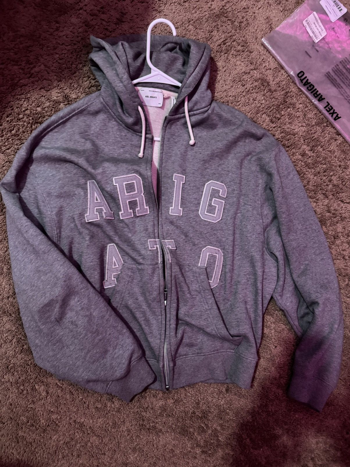 Axel Arigato AXEL ARIGATO Gray Legend Hoodie Size US S / EU 44-46 / 1 - 1 Thumbnail