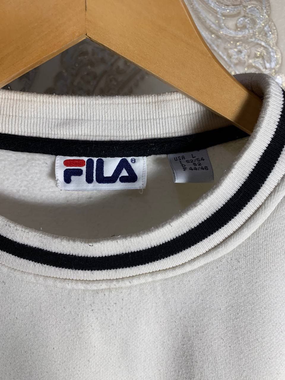 Vintage VERY RARE FILA BIG LOGO SWEATSHIRT RETRO JAPAN STYLE 90s Size US L / EU 52-54 / 3 - 5 Thumbnail