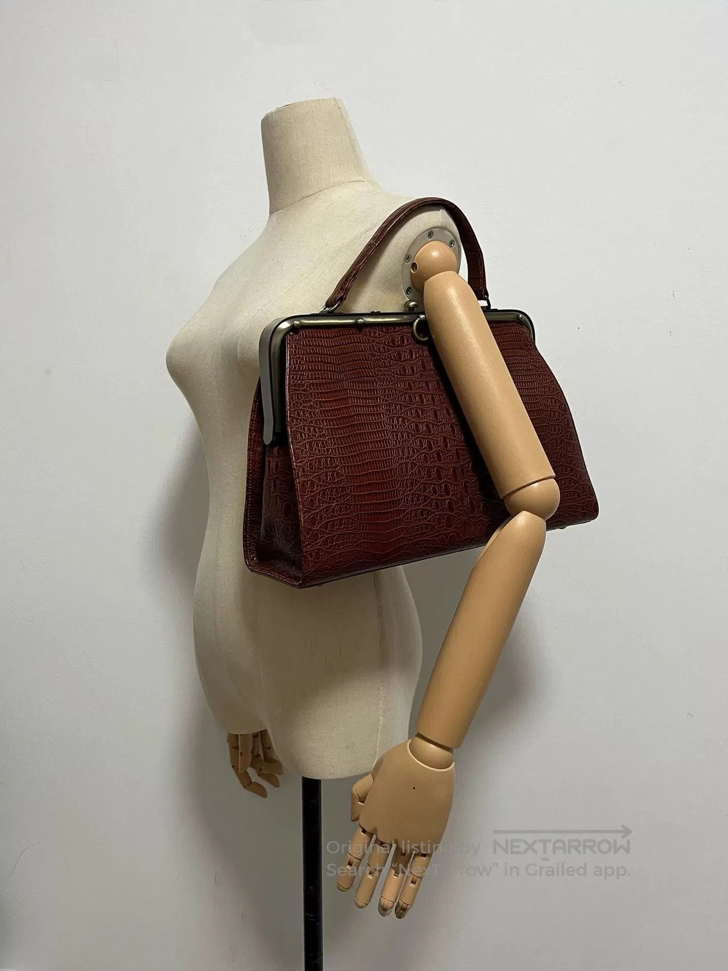 Jean Paul Gaultier Jean Paul Gaultier Large Clasp Handbag. Size ONE SIZE - 3 Thumbnail