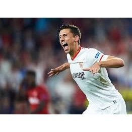 New Balance Lenglet Sevilla 2017 2018 MATCH Soccer Jersey M Size US M / EU 48-50 / 2 - 11 Thumbnail