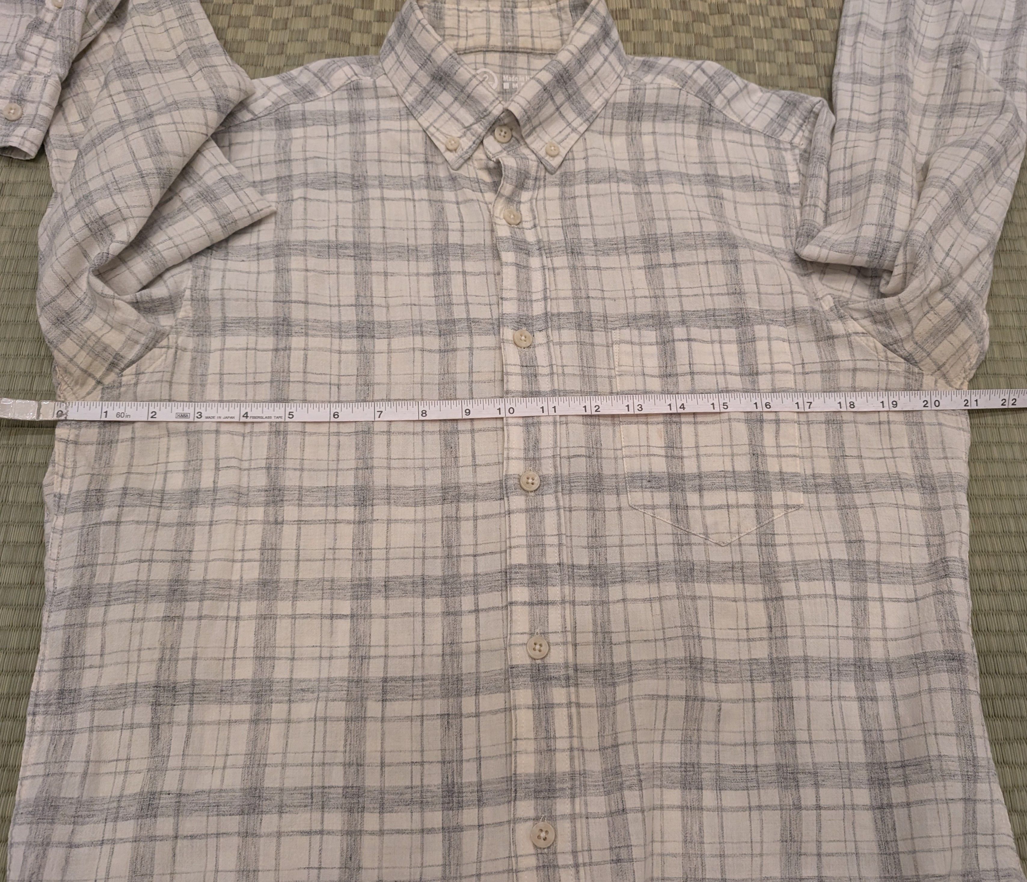 Outlier Outlier Cotton Linen Pivot Button Up Shirt Made in USA Size US M / EU 48-50 / 2 - 6 Thumbnail