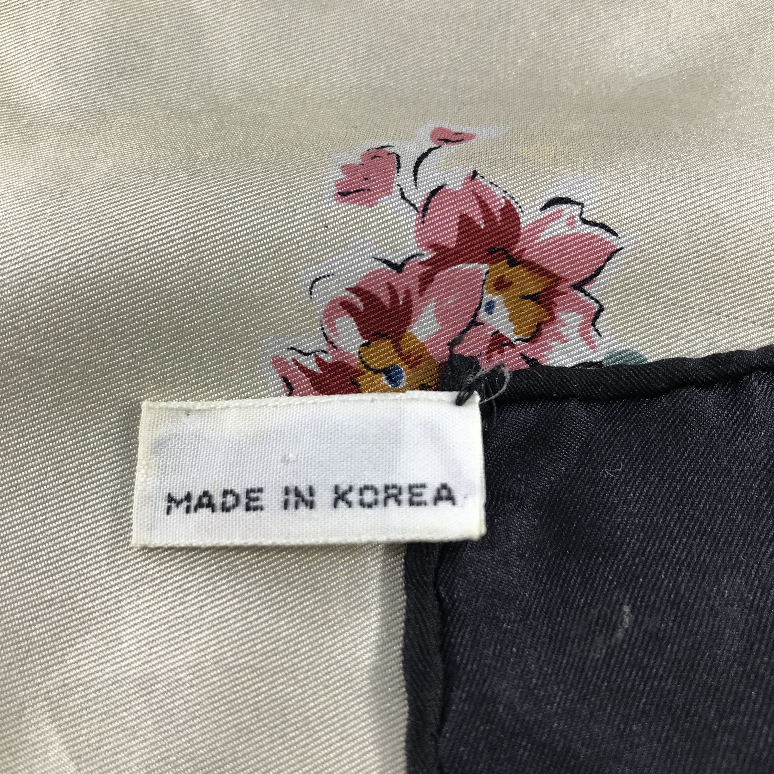 Vintage Vintage Luxury Floral Silk Scarf M69 Size ONE SIZE - 10 Thumbnail