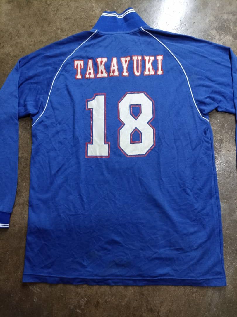 Japanese Brand Vintage Jersey Team UVTH Takayuki 18 Size US L / EU 52-54 / 3 - 6 Thumbnail