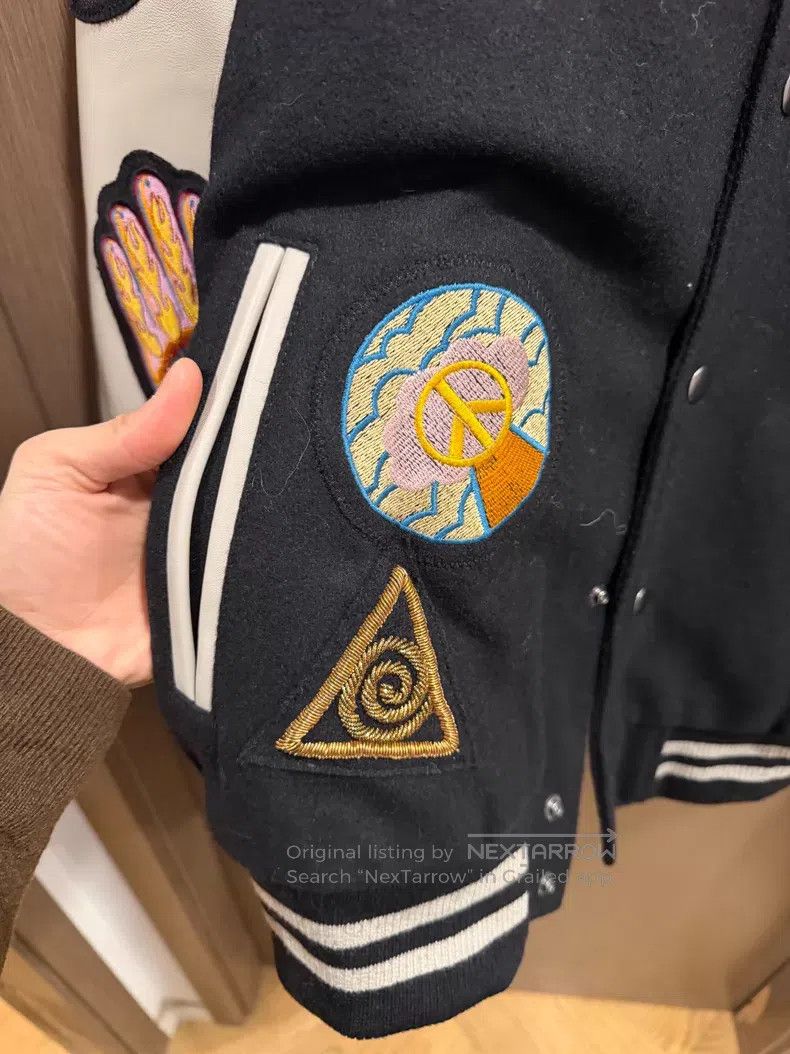 Dries Van Noten Dries Van Noten Bright Eyes Letter Pattern Embroidered Ani Size US XL / EU 56 / 4 - 4 Thumbnail