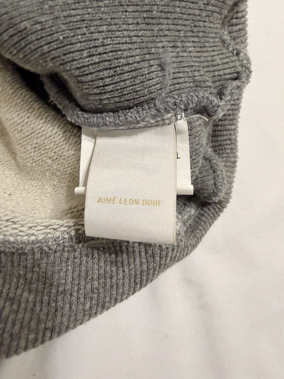 Aime Leon Dore Aimé Leon Dore Grey Logo Hoodie Size US M / EU 48-50 / 2 - 6 Thumbnail