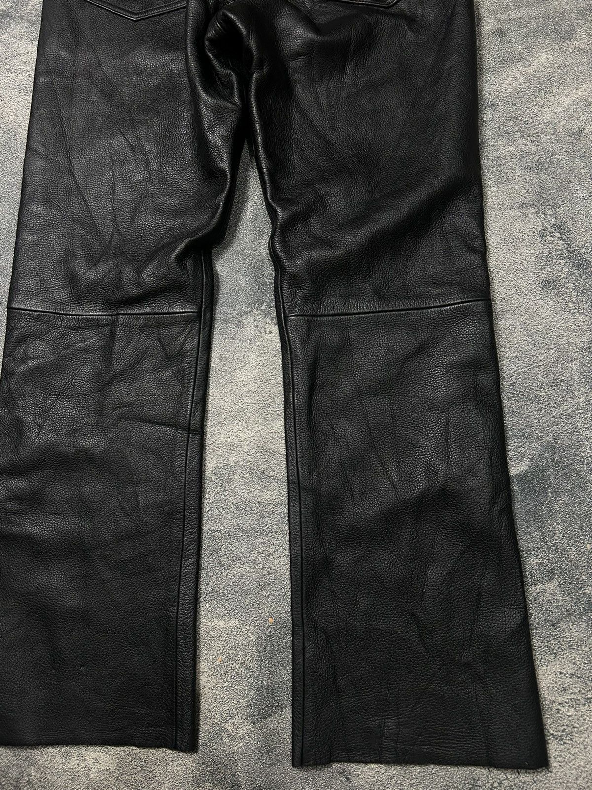 Japanese Brand Vintage rookie leathes pants Size US 36 / EU 52 - 8 Thumbnail