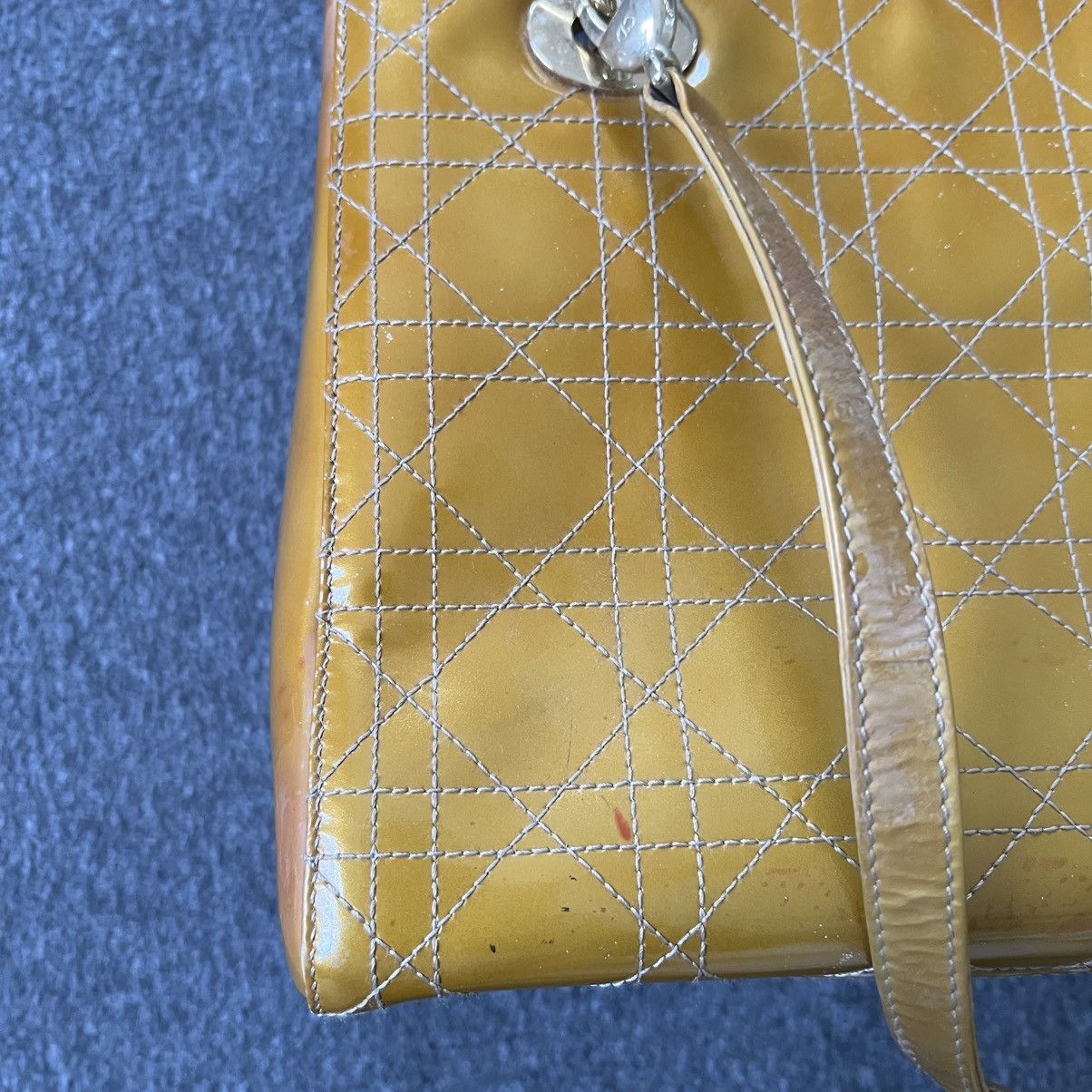 Christian Dior Monsieur Christian dior lady dior cannage patent bag Size ONE SIZE - 9 Thumbnail