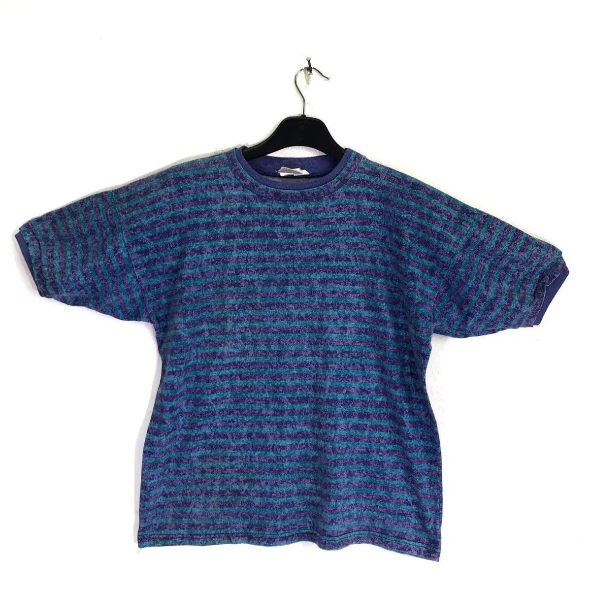 Vintage Vintage Stripe T Shirt Size US S / EU 44-46 / 1 - 1 Thumbnail