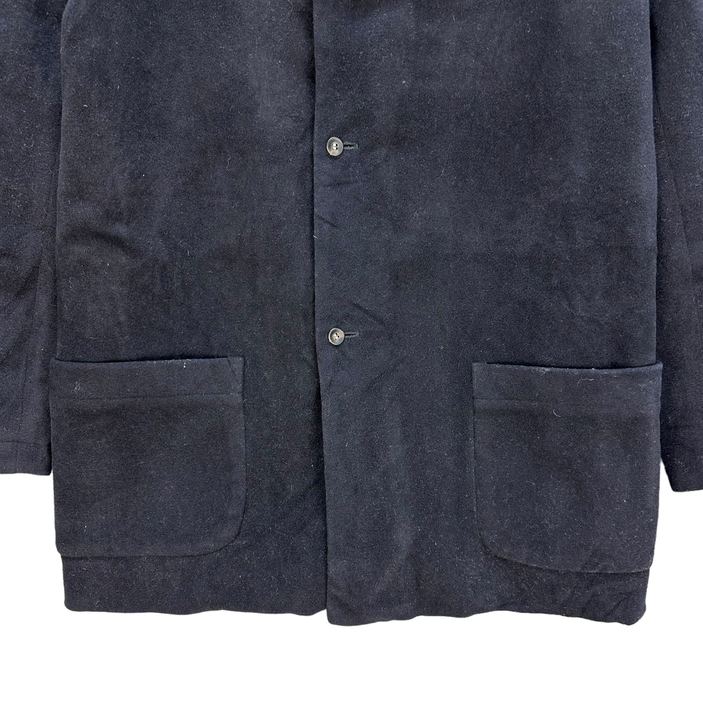 Japanese Brand SCHEME 2 Wool Cashmere Hooded Jacket #A22-0517 Size US M / EU 48-50 / 2 - 3 Thumbnail