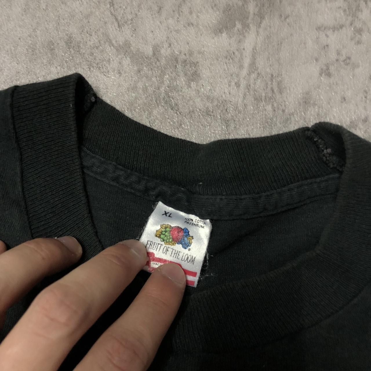 Fruit Of The Loom Black vintage 90s Nicole Miller t-shirt clothing Size US XL / EU 56 / 4 - 3 Thumbnail