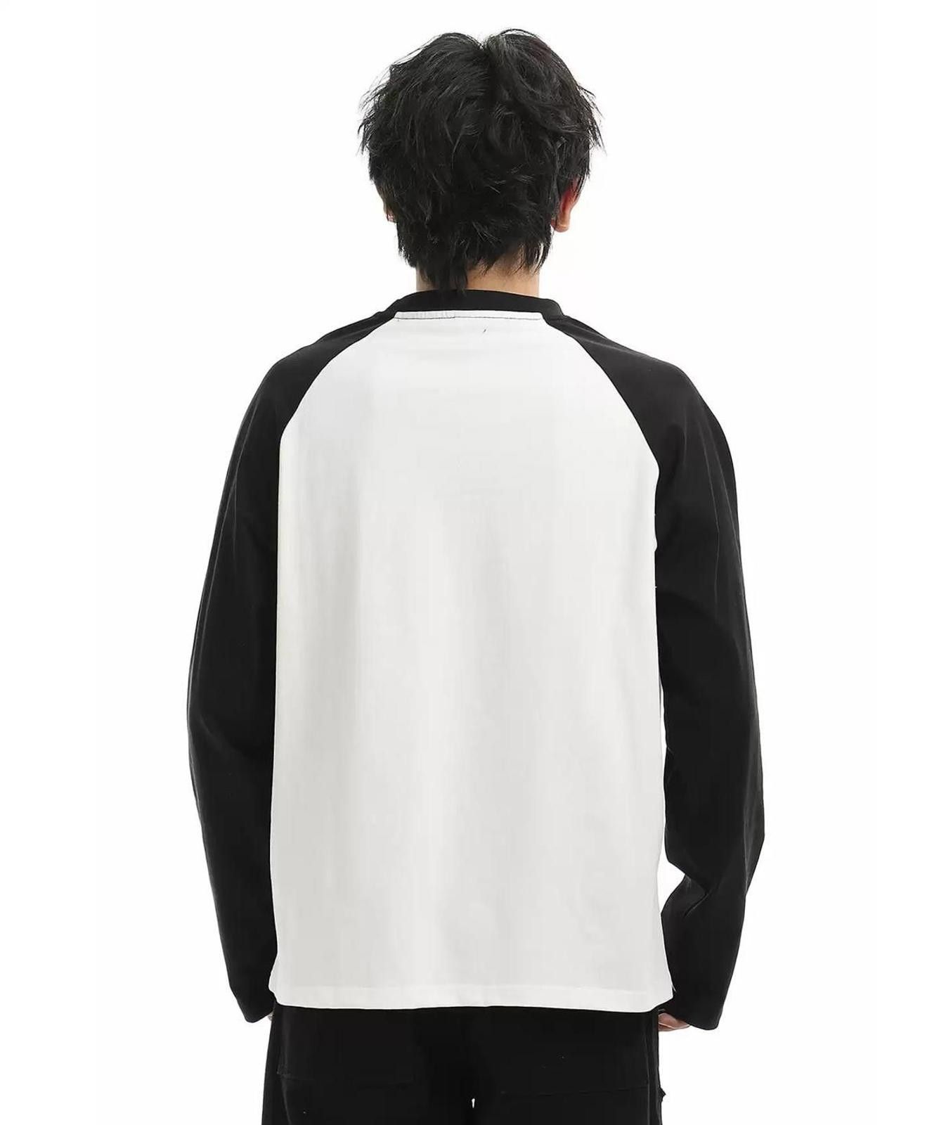 Vintage Colour-Block Print Long-Sleeve Tee Size US M / EU 48-50 / 2 - 10 Thumbnail