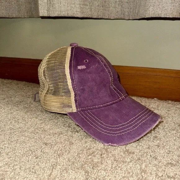 Other Purple and Tan Trucker Hat Size ONE SIZE - 1 Thumbnail