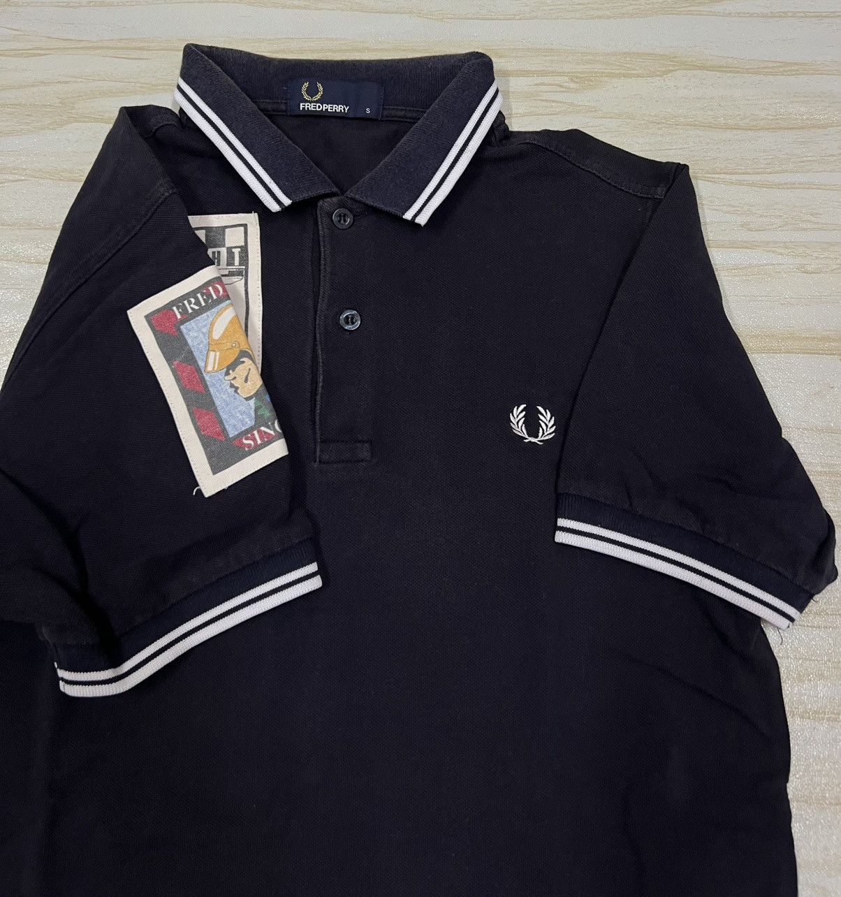 Fred Perry Fred Perry x Paddy Smith Margate On The Run' Polo Shirt Size US S / EU 44-46 / 1 - 3 Thumbnail