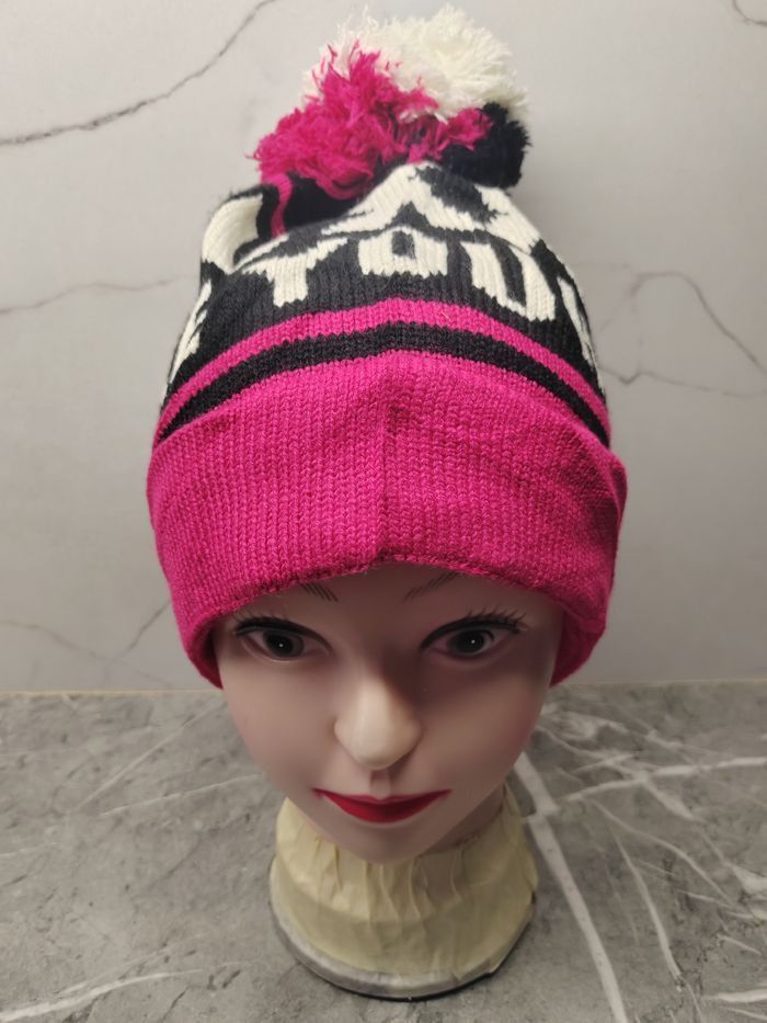 Japanese Brand Vintage Make You Happy Snowcap Beanie Size ONE SIZE - 2 Thumbnail