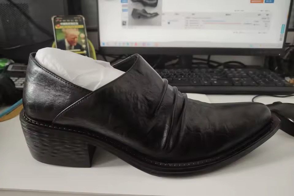 Other Real Genuine Leather Platform Designer Boots Loafers Size US 10.5 / EU 43-44 - 5 Thumbnail
